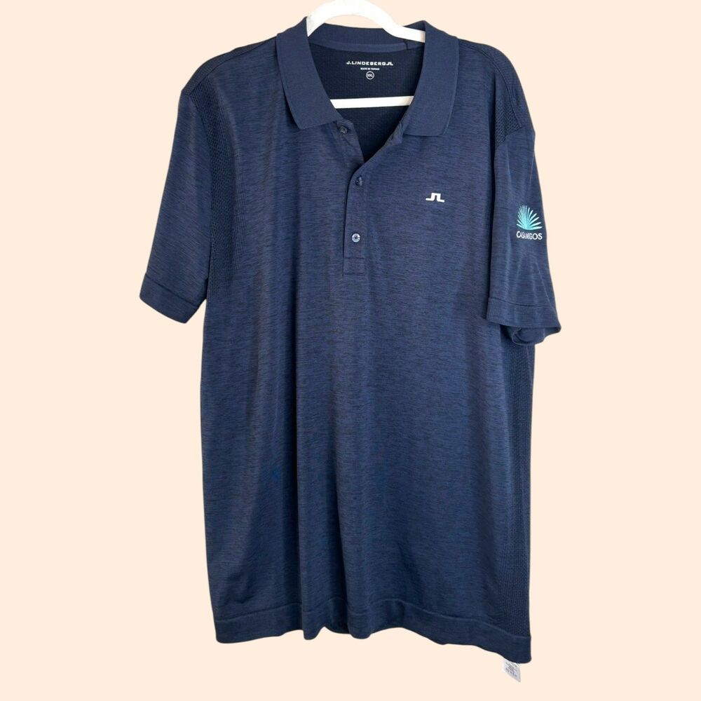 J Lindeberg Isaac Seamless Polo Shirt